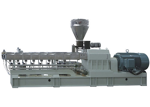 Extrusora de parafuso duplo de rotação contrária paralelo